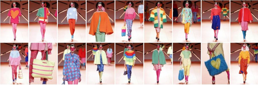 Detalle del desfile de Agatha Ruiz de la Prada
