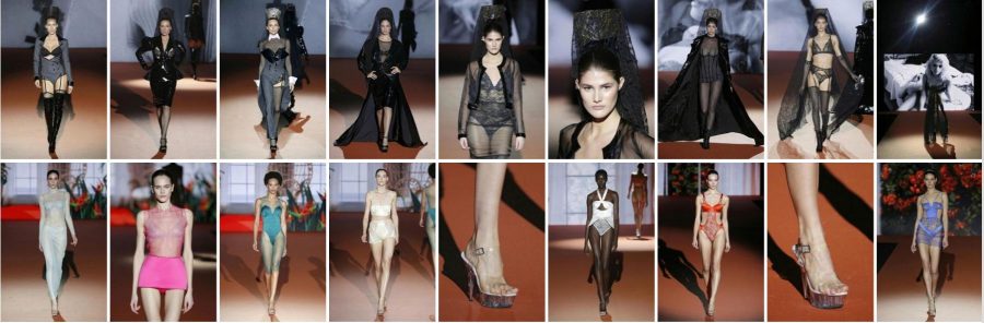 Detalle del desfile de Andrés Sarda