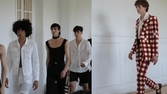 Imágenes del desfile de Carlota Barrera