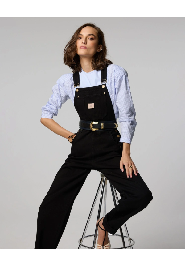 PETO DENIM NEGRO