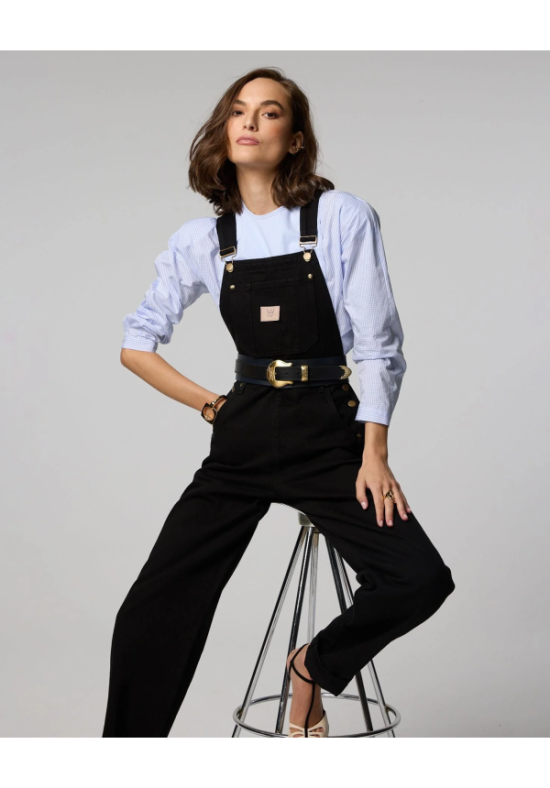 PETO DENIM NEGRO