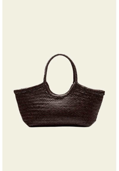 FOYER TOTE MARRON CHOCOLATE