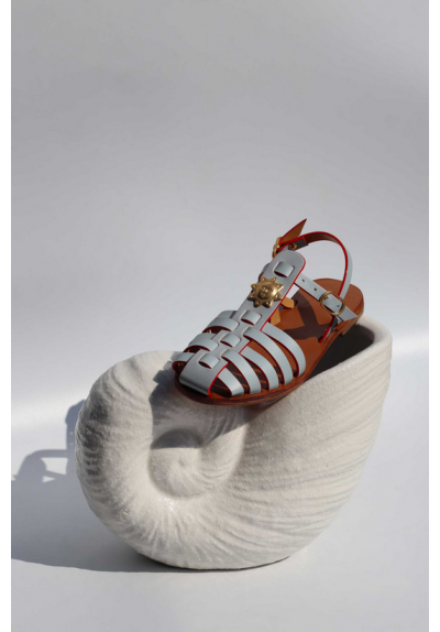 Sandalias de Pescador  Gloria Toque Rojo + Sol