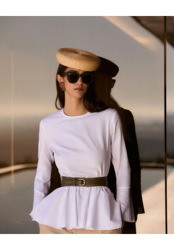 CAMISA PÍA BLANCA