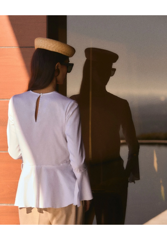 CAMISA PÍA BLANCA