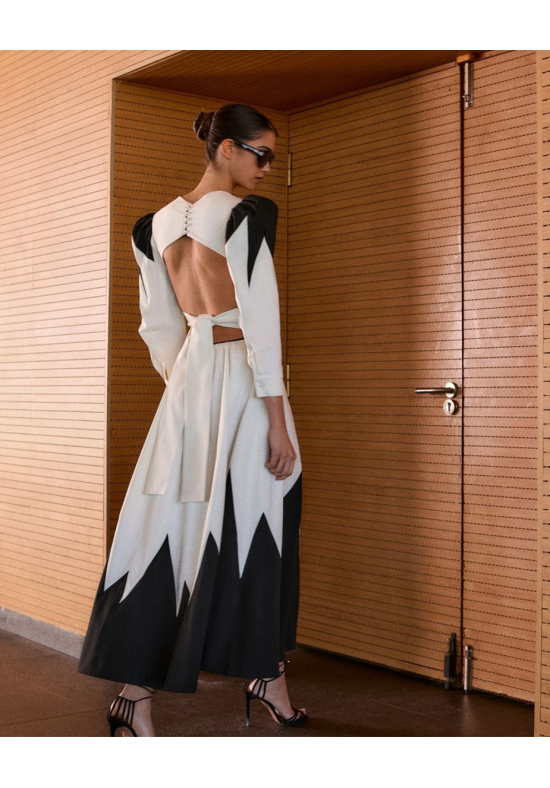 VESTIDO CHIARA CRUDO