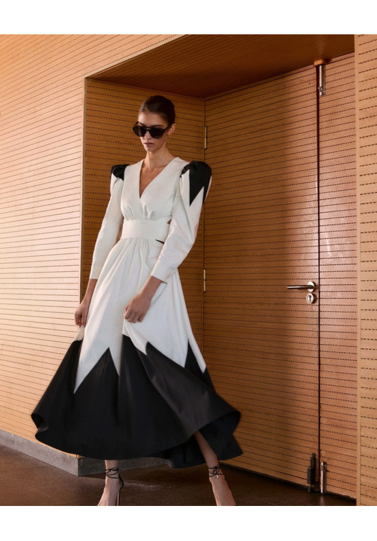 VESTIDO CHIARA CRUDO