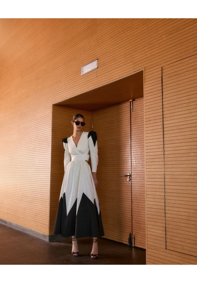 VESTIDO CHIARA CRUDO