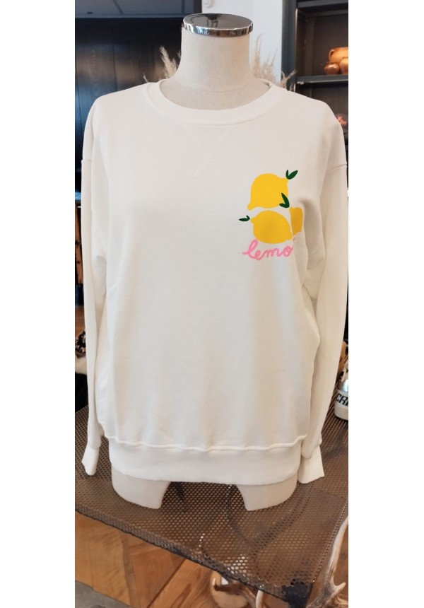 SUDADERA BLANCA MALFREDE