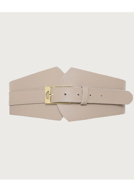 CINTURON JADRA BEIGE