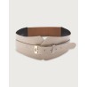 CINTURON JADRA BEIGE