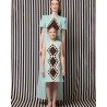 VESTIDO CORAZÓN TURQUESA