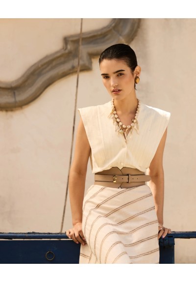 CAMISA ANNA BEIGE
