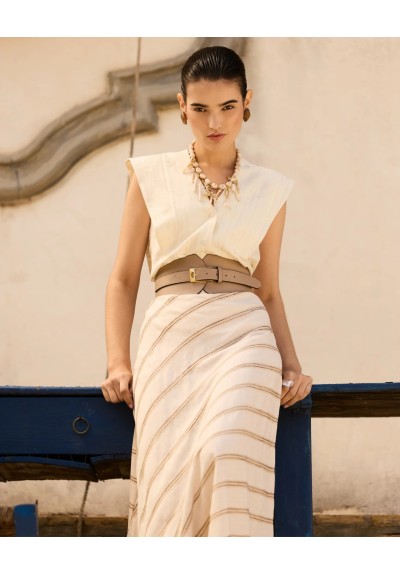 CAMISA ANNA BEIGE