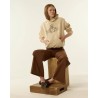 SUDADERA LEO BEIGE