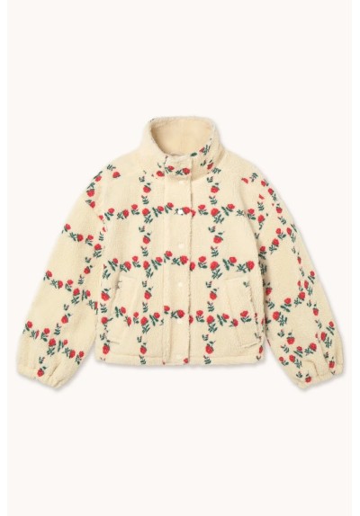 CHAQUETA SHERPA ROSES GRID