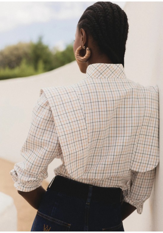 CAMISA ANNA CUADROS VERDES