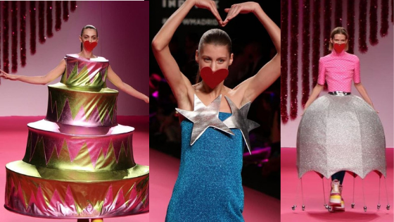 Las imágenes siempre divertidas y diferentes de la colección de la diseñadora Agatha Ruiz de la Prada