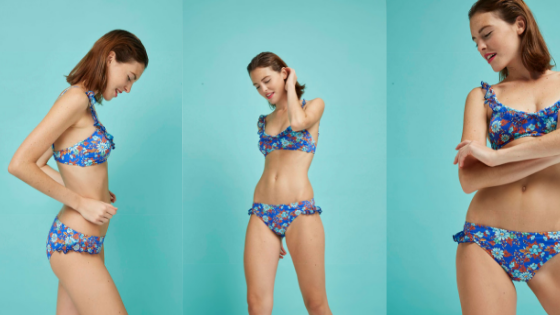 Bikini de estampado floral de Dolores Promesas
