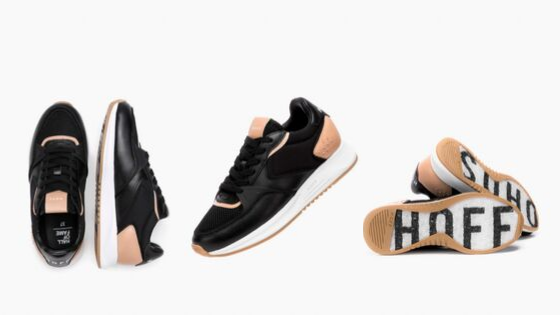 Deportivas negras Soho para esta temporada de la firma Hoff