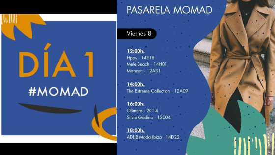 Primer día de la Feria, cartel con los desfiles que se pudieron disfrutar