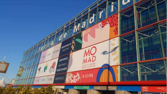 Imagen de la entrada principal al recinto ferial en el que se celebrar MOMAD