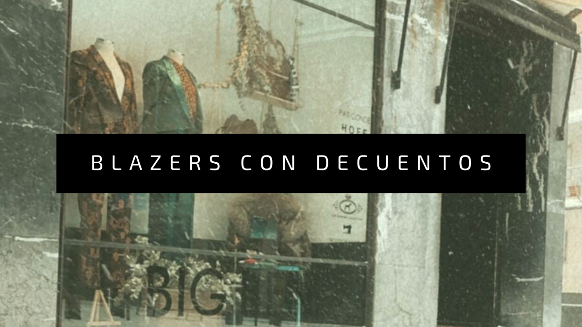 BLAZERS CON DECUENTOS